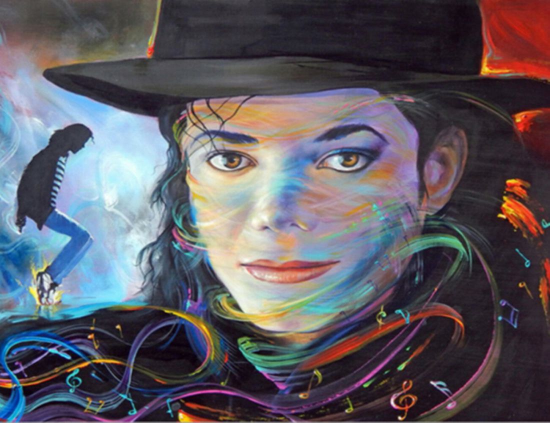 Michael Jackson kreatív gyémánt kirakó készlet