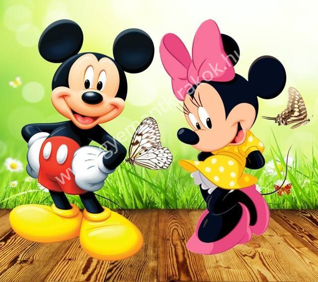 Mickey és Minnie egér kreatív gyémánt kirakó készlet